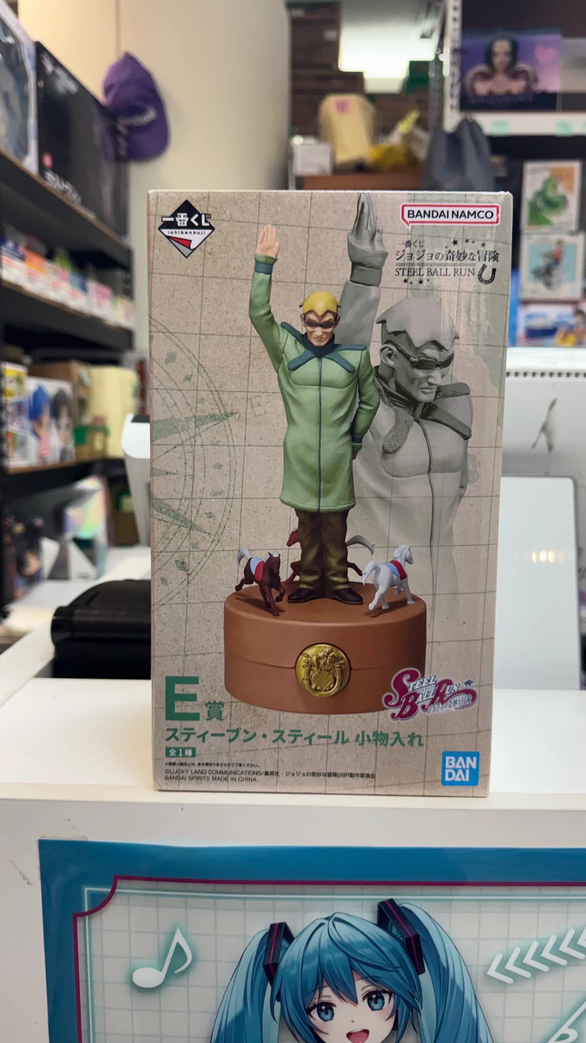 이치방쿠지 죠죠의 기묘한 모험 스틸볼런 E상 스티븐 스틸 소품함