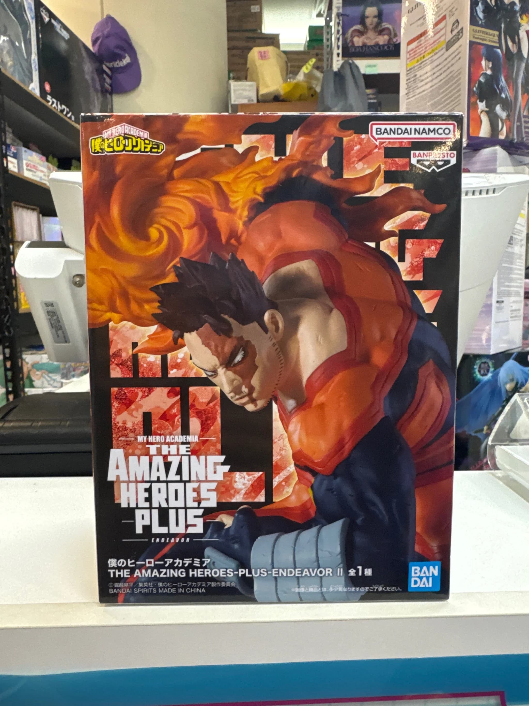 나의 히어로 아카데미아 엔데버 THE AMAZING HEROES PLUS 프라이즈 피규어